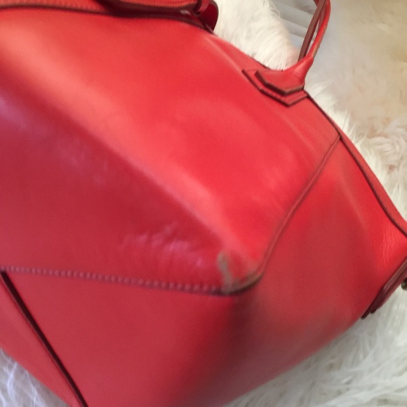 JCREW TARTINE RED LEATHER BAG